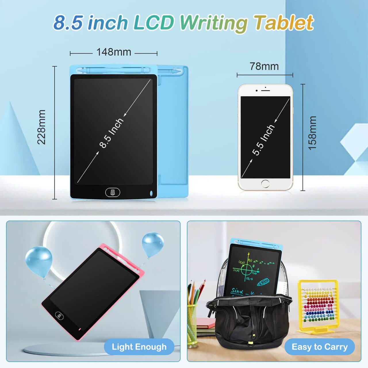 LCD Writing Drawing Tablet Board For Children