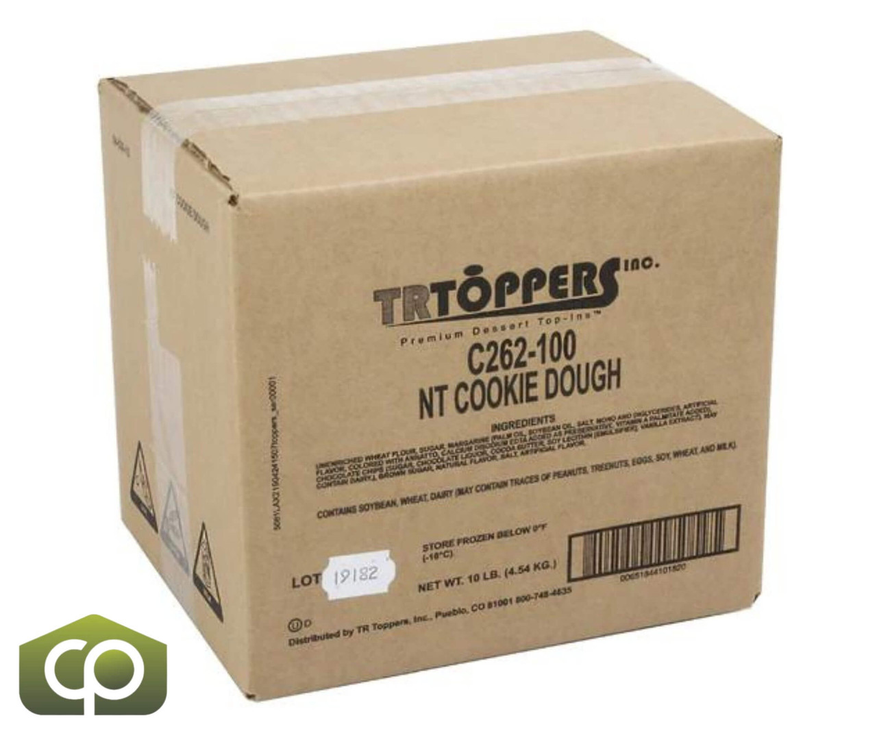 TOPPERS Chocolate Chip Cookie Dough Topping - 10 lb Bag | Bite-Sized Sweet Flavor - Chicken Pieces