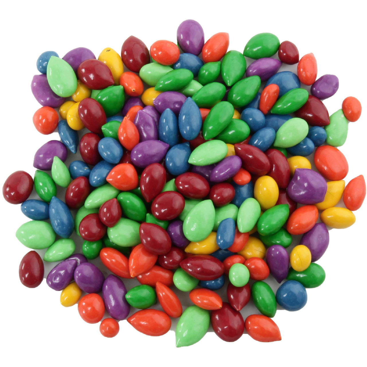 TOPPERS Chocolate Covered Sunflower Seed Candy Gems Topping - 10 lb - Chicken Pieces