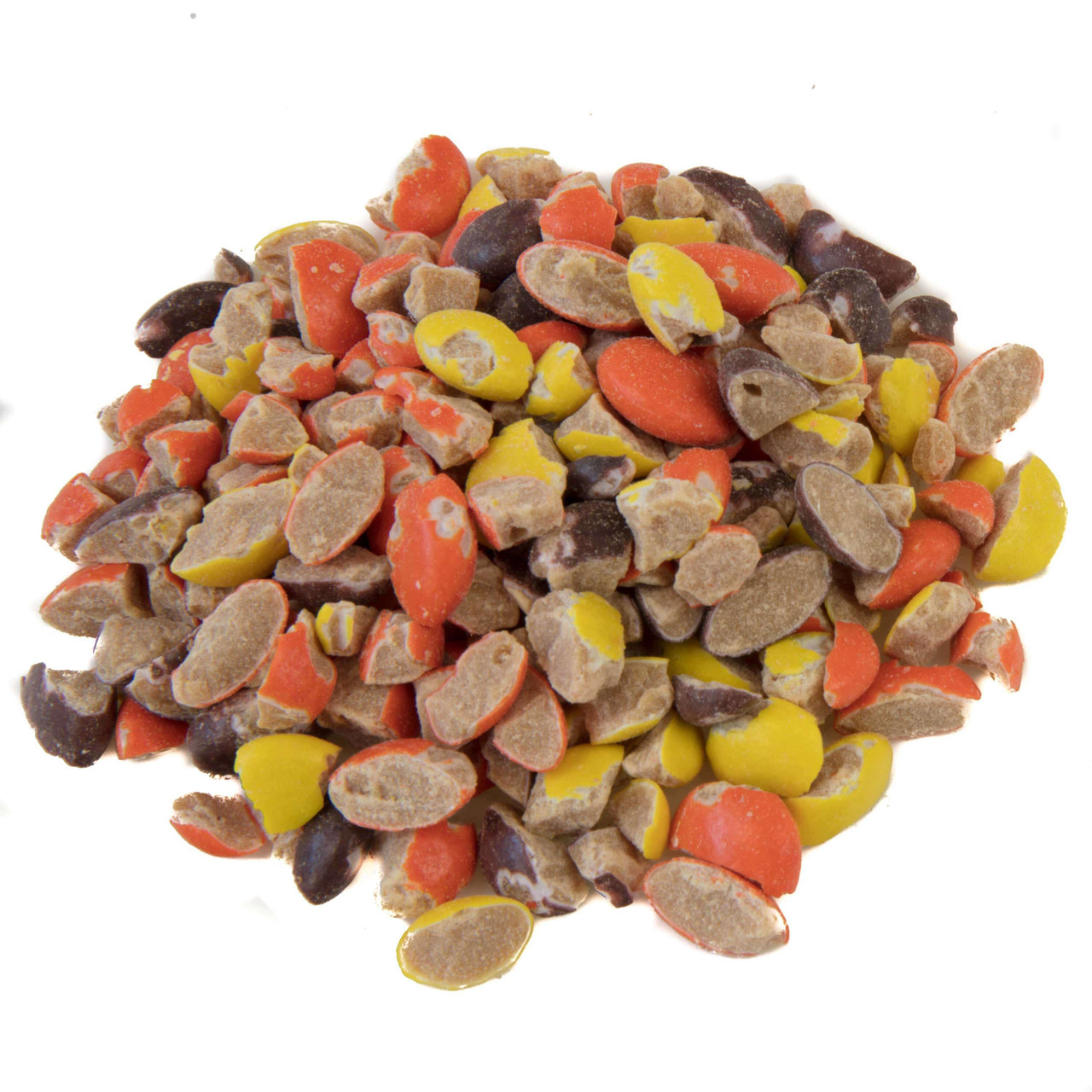 TOPPERS Chopped REESE'S PIECES® Ice Cream Topping - 5 lb | Colorful Crunch - Chicken Pieces