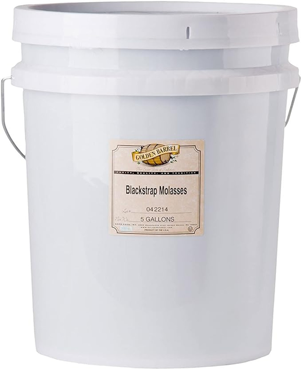 Golden Barrel 5 Gallon Blackstrap Molasses Bulk Food Service I Pallet of 36 I Total 72 Gallons - Chicken Pieces