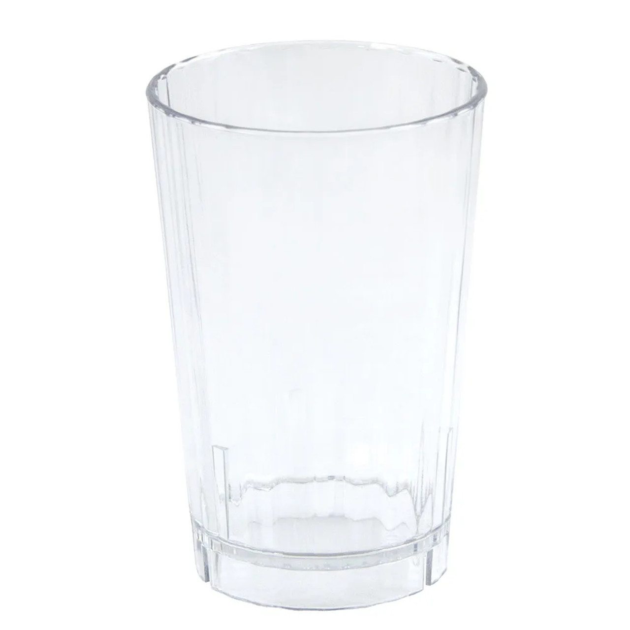 Cambro 14 oz Clear Plastic Tumbler (36/Case) - Durable, Glass-Like Drinkware - Chicken Pieces