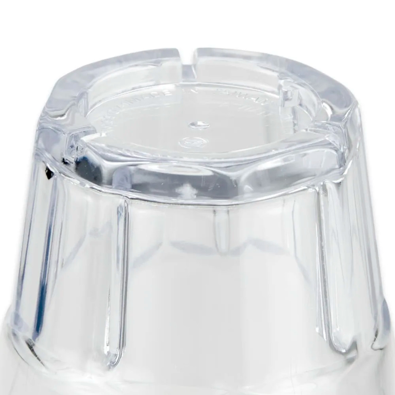 GET 7 oz Clear Plastic Rocks Tumbler (72/Case) - Durable, Stackable Drinkware - Chicken Pieces