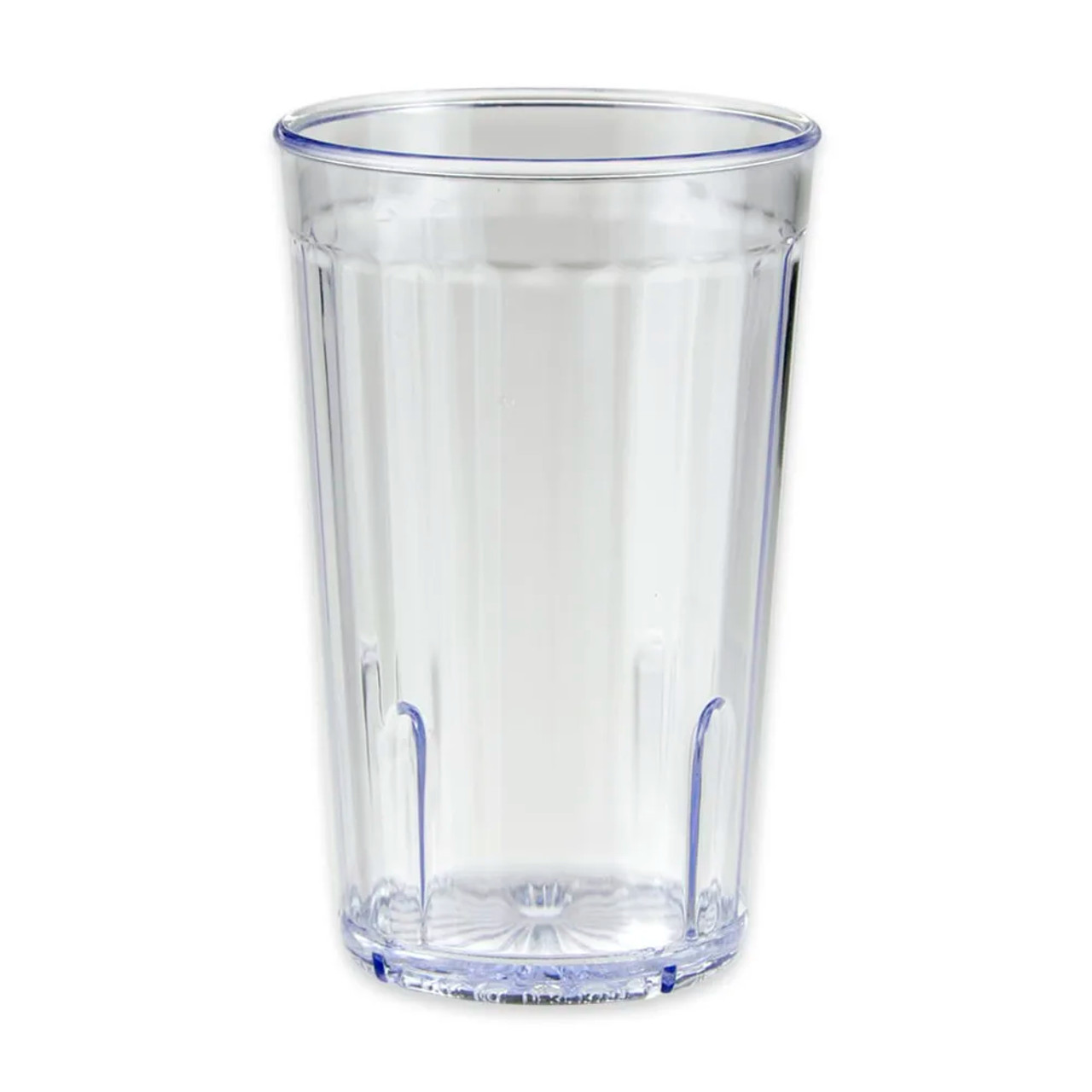 GET 12 oz Clear Textured Plastic Tumbler (72/Case) - Durable Material - Chicken Pieces