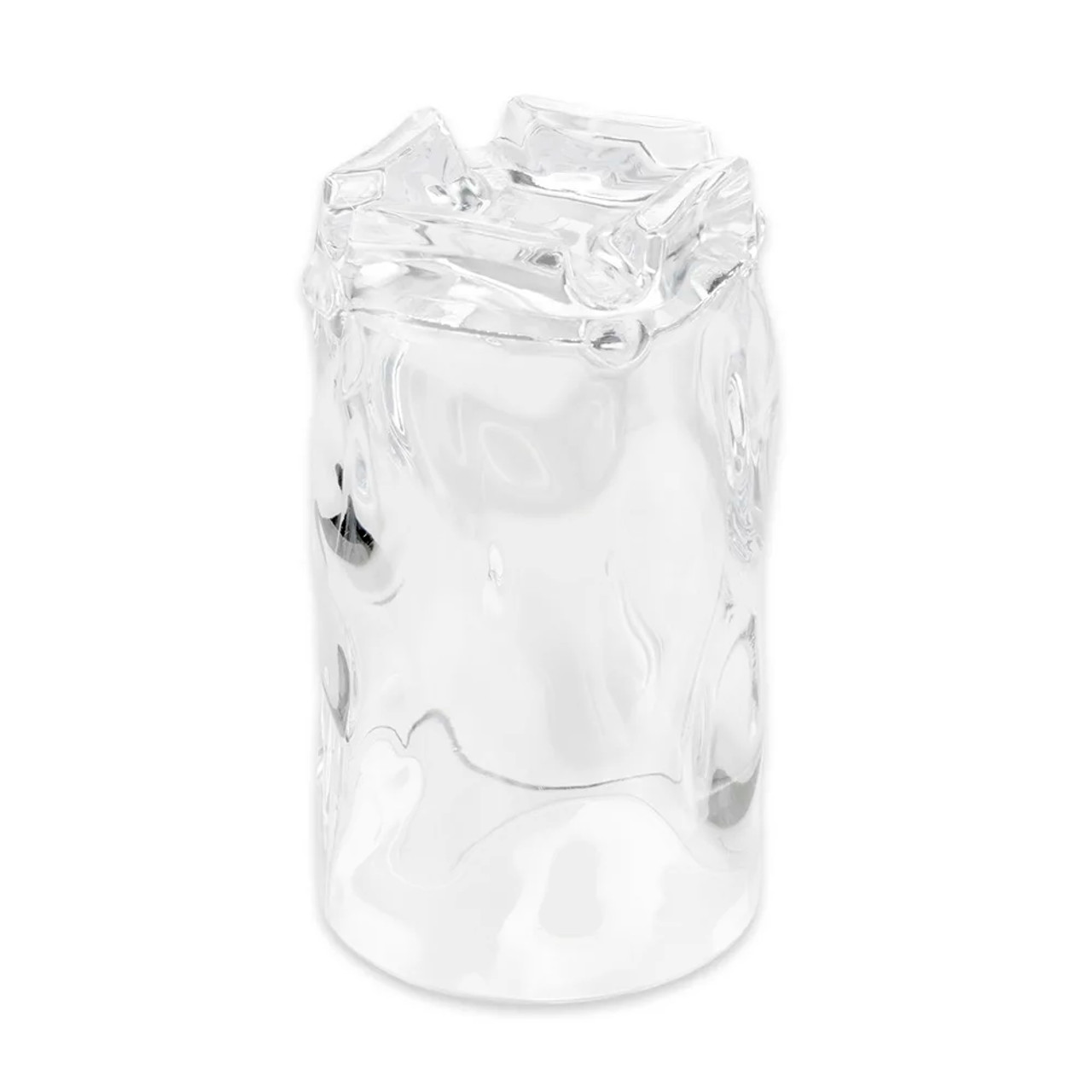 GET 16 oz Clear Plastic Tumbler (24/Case) - Stylish and Durable SAN Material - Chicken Pieces