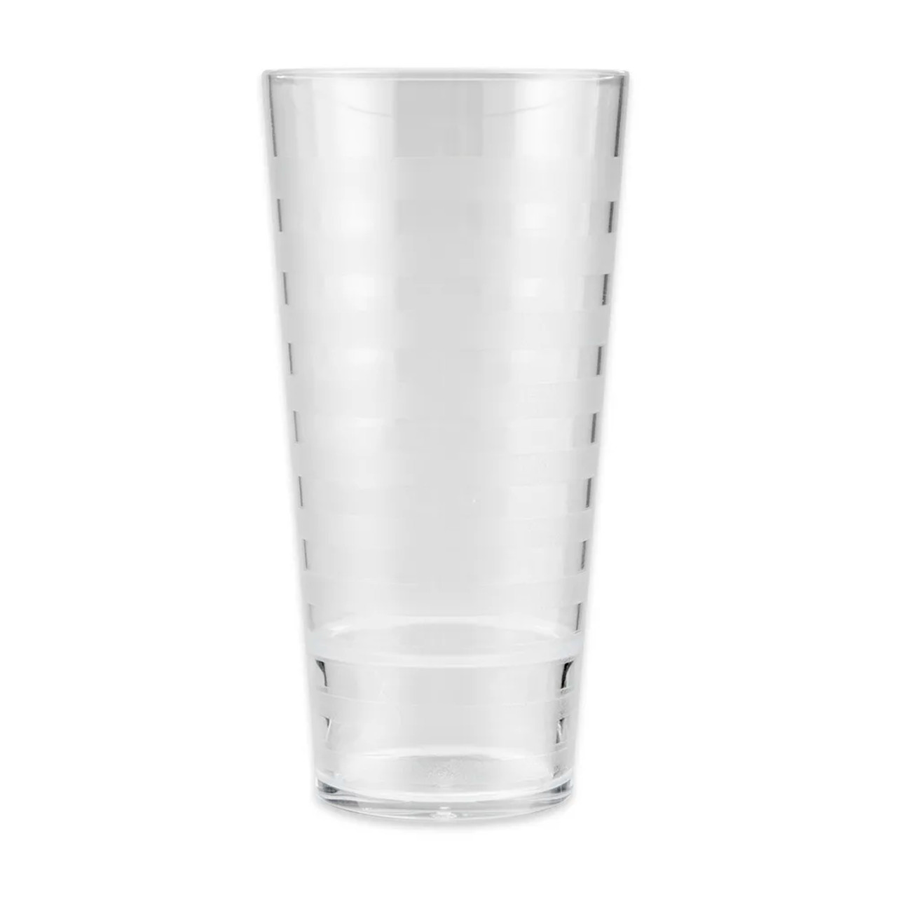 GET 24 oz Clear Plastic Tumbler (24/Case) - Orbis™ Series, BPA-Free - Chicken Pieces