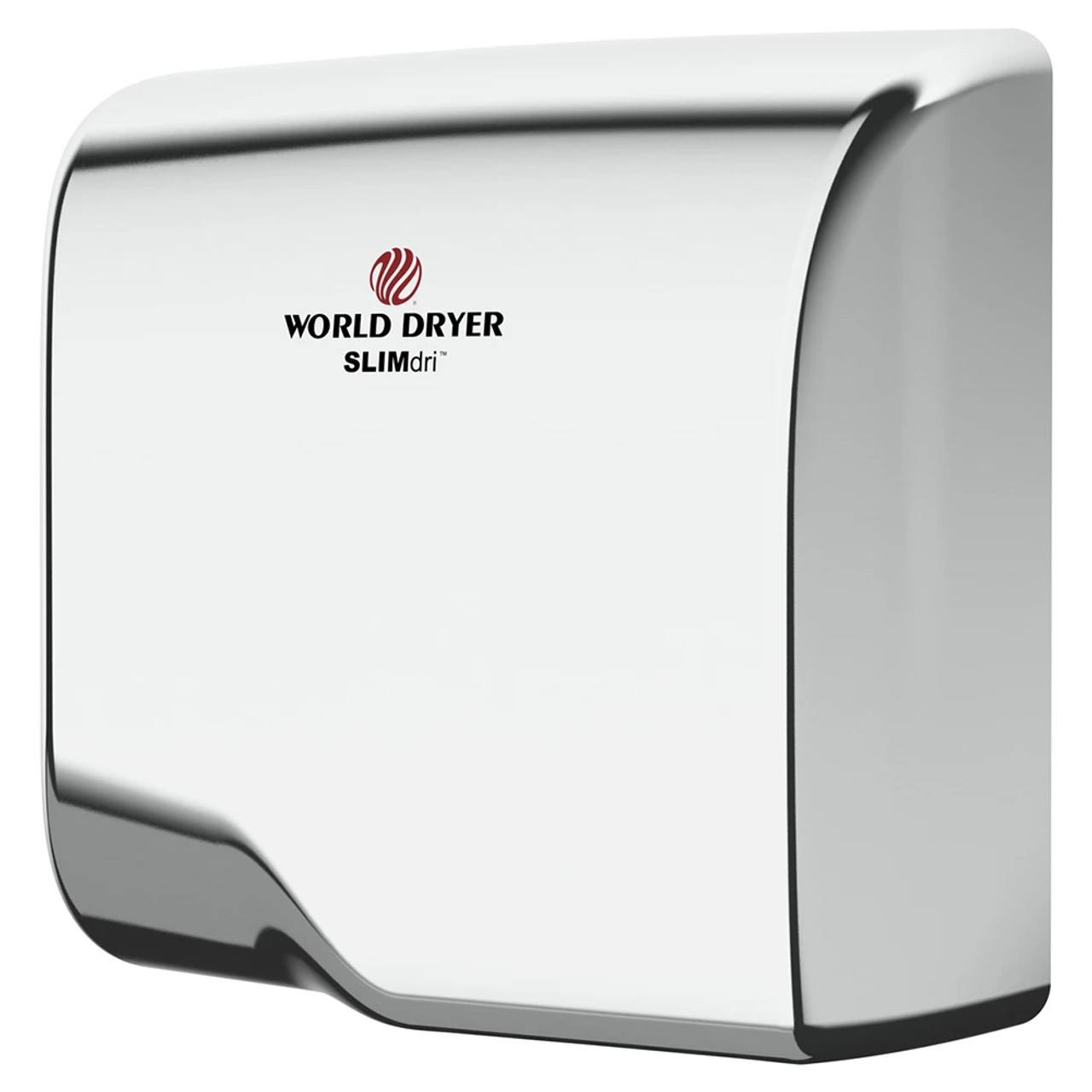 World Dryer Automatic Hand Dryer - Brushed Stainless, 110-120V - Chicken Pieces