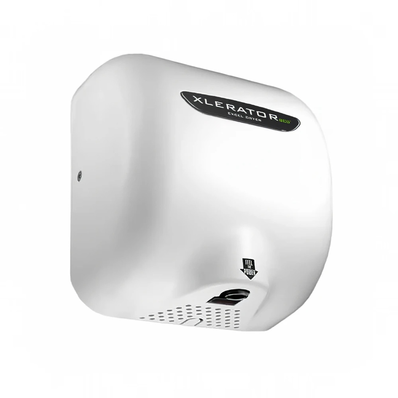 Excel Dryer Automatic Hand Dryer - 10 Second Dry Time, White, 110-120V - Chicken Pieces