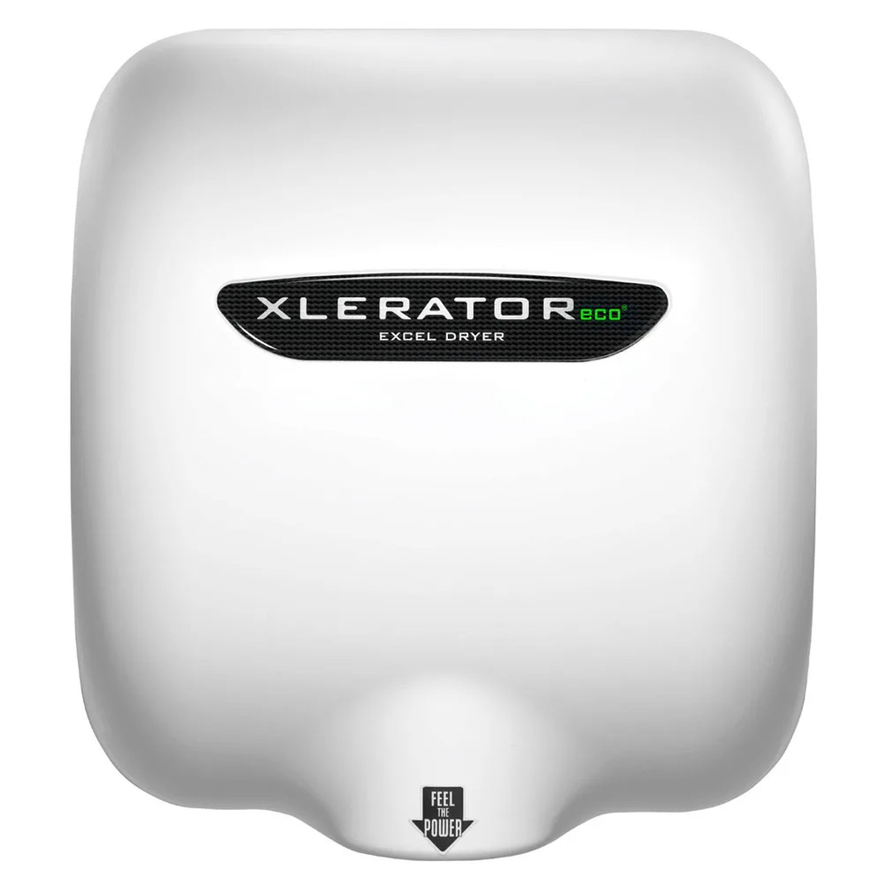 Excel Dryer Automatic Hand Dryer - 10 Second Dry Time, White, 110-120V - Chicken Pieces