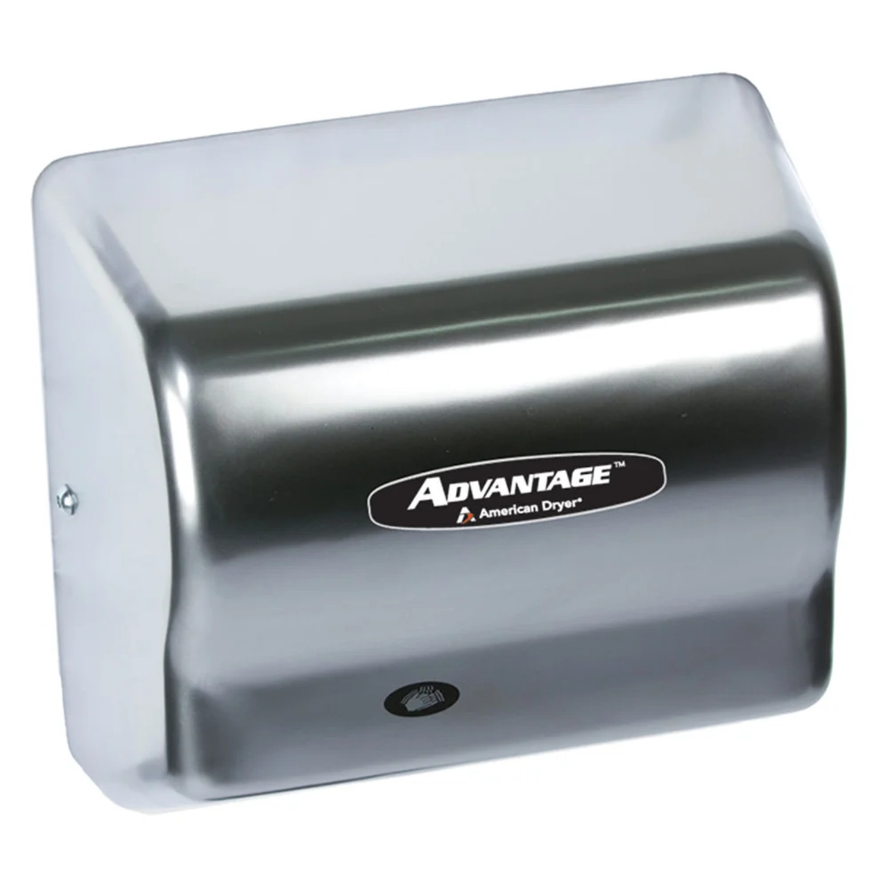 American Dryer Automatic Hand Dryer - Stainless Steel, 100-240V/1PH - Chicken Pieces