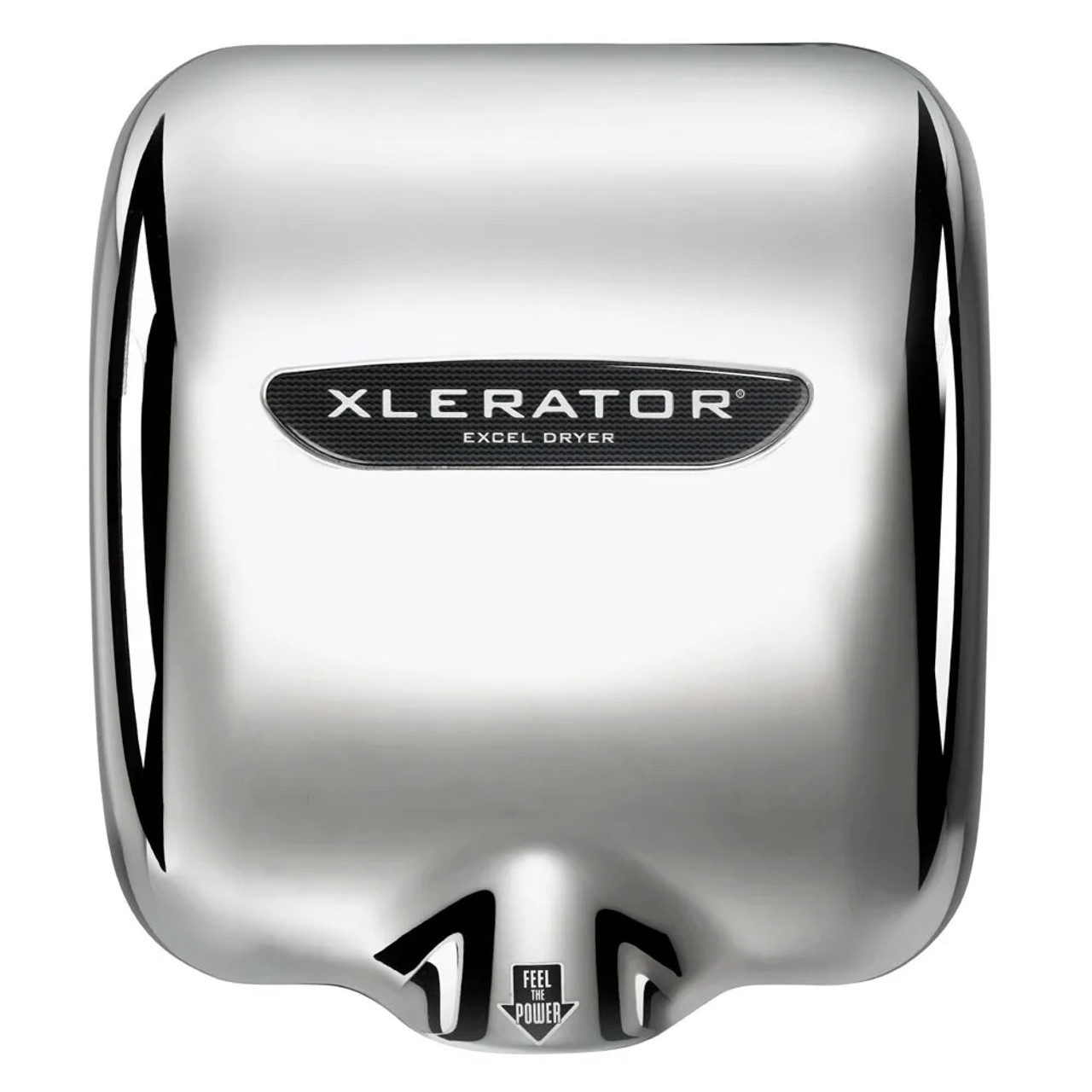 Excel Dryer Automatic Hand Dryer - 8 Second Dry Time, Chrome, 110-120V - Chicken Pieces