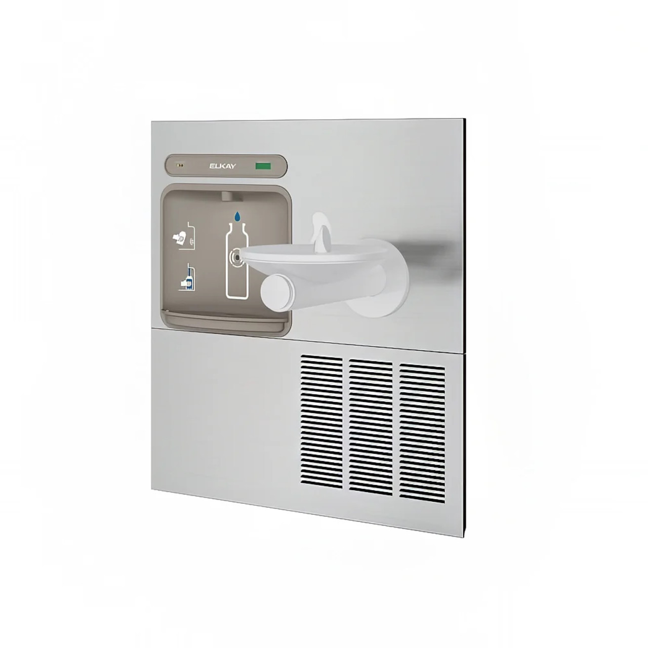 Elkay Wall Mount Bottle Filling Station - Refrigerated, Filtered - Chicken Pieces