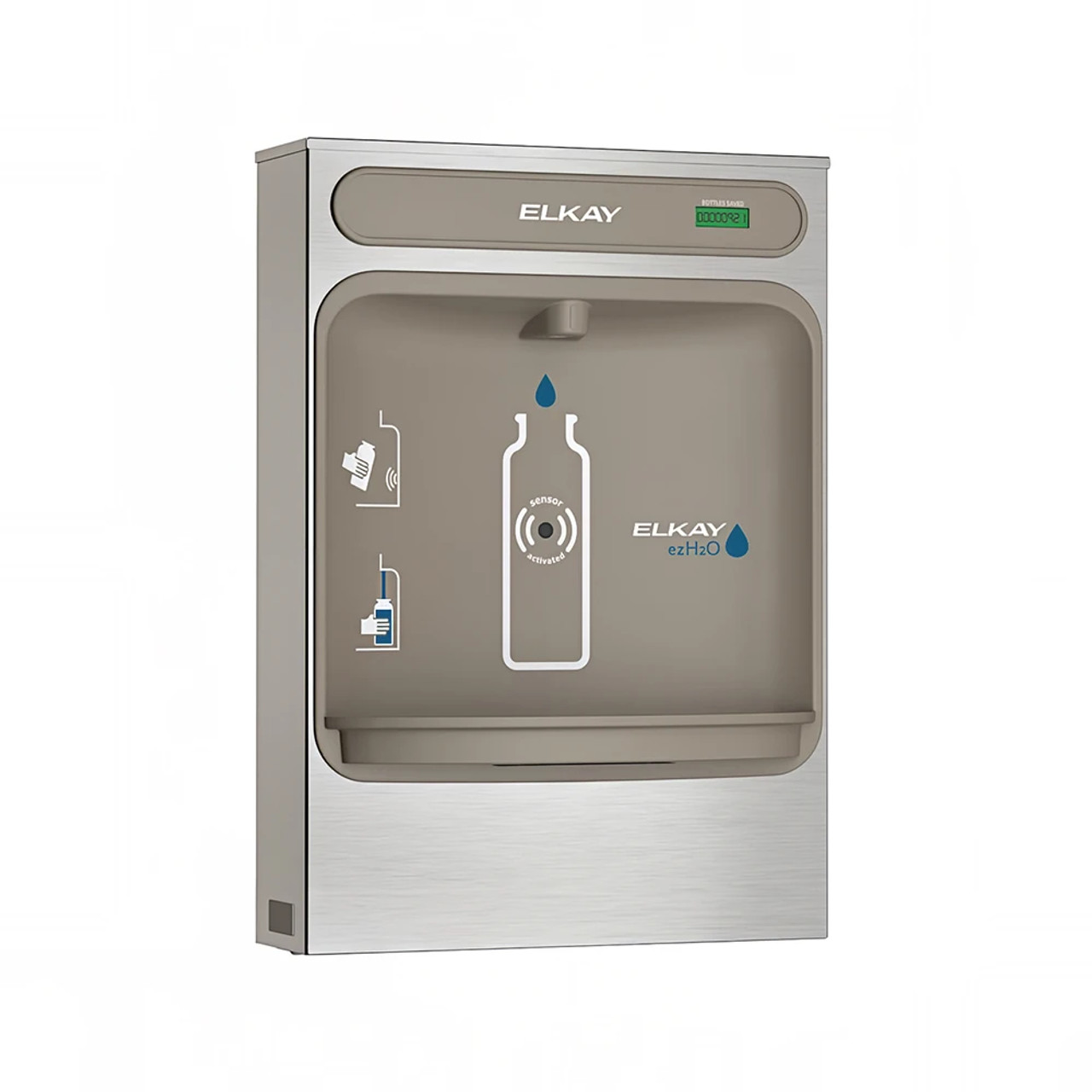 Elkay EZWSSM Wall Mount Bottle Filling Station - Non Refrigerated, Non Filtered - Chicken Pieces