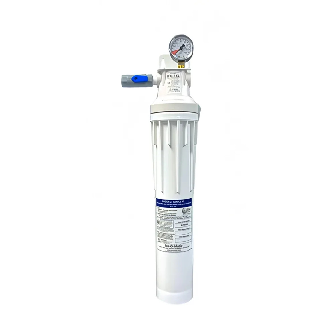 Ice-O-Matic IFQ1-XL Single Water Filter Manifold for 1,000 lb/24 hr Ice Machines - Chicken Pieces