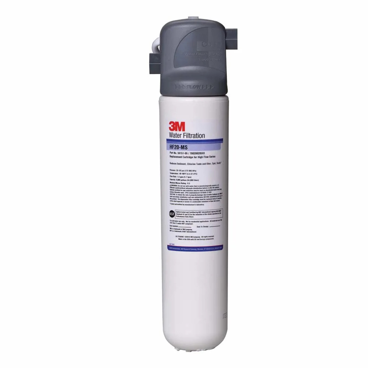 3M Cuno BREW120-MS MS Filter System - Reduce Cyst, Sediment, Chlorine & Odor - Chicken Pieces