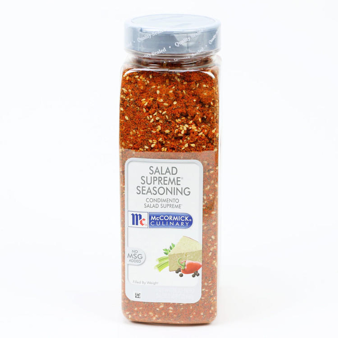  McCormick Culinary Salad Supreme Seasoning 24 oz. (6/Case) - Flavorful Blend 