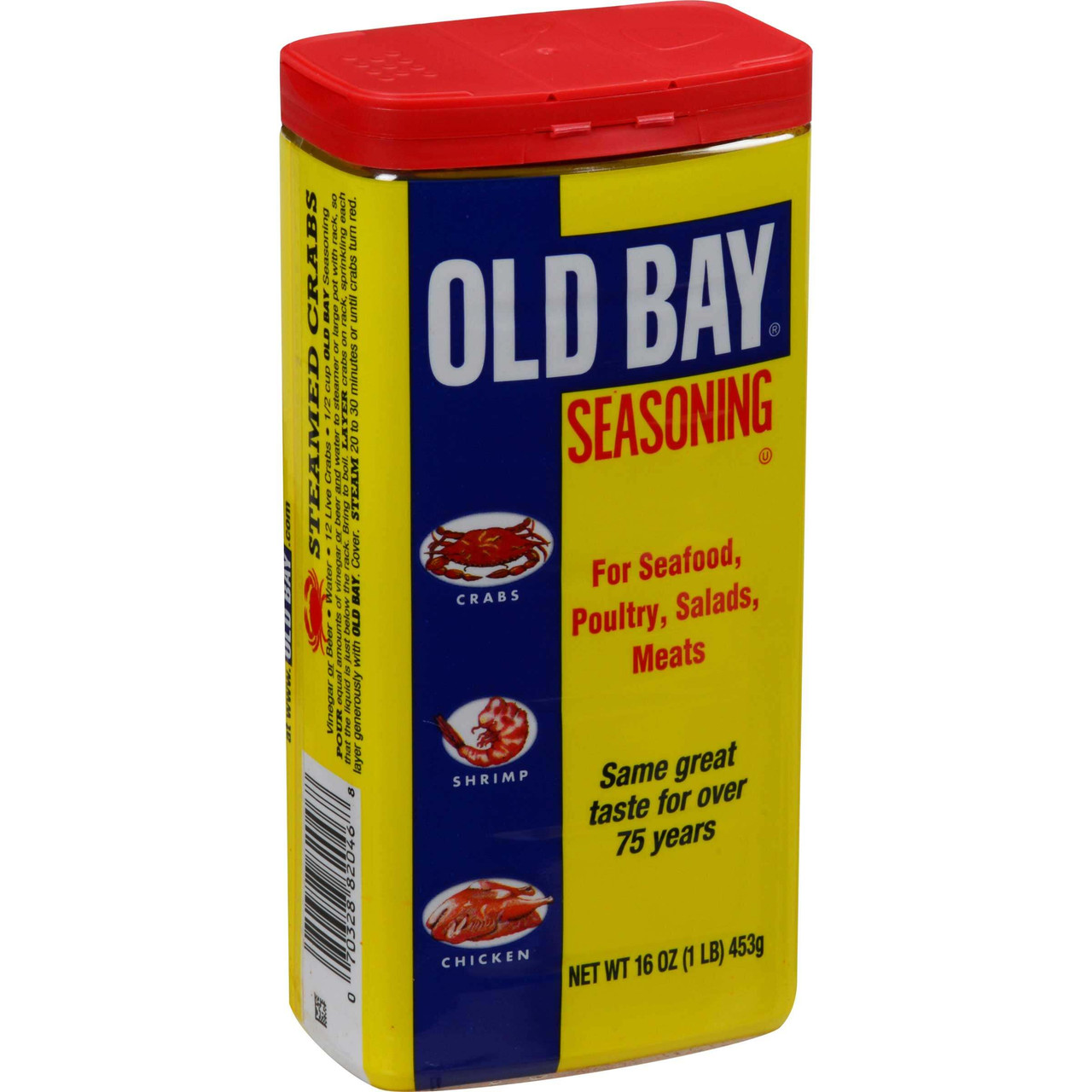 Old Bay 1 lb. Seasoning - 12/Case - Unique Blend of 18 Herbs and Spices - Chicken Pieces