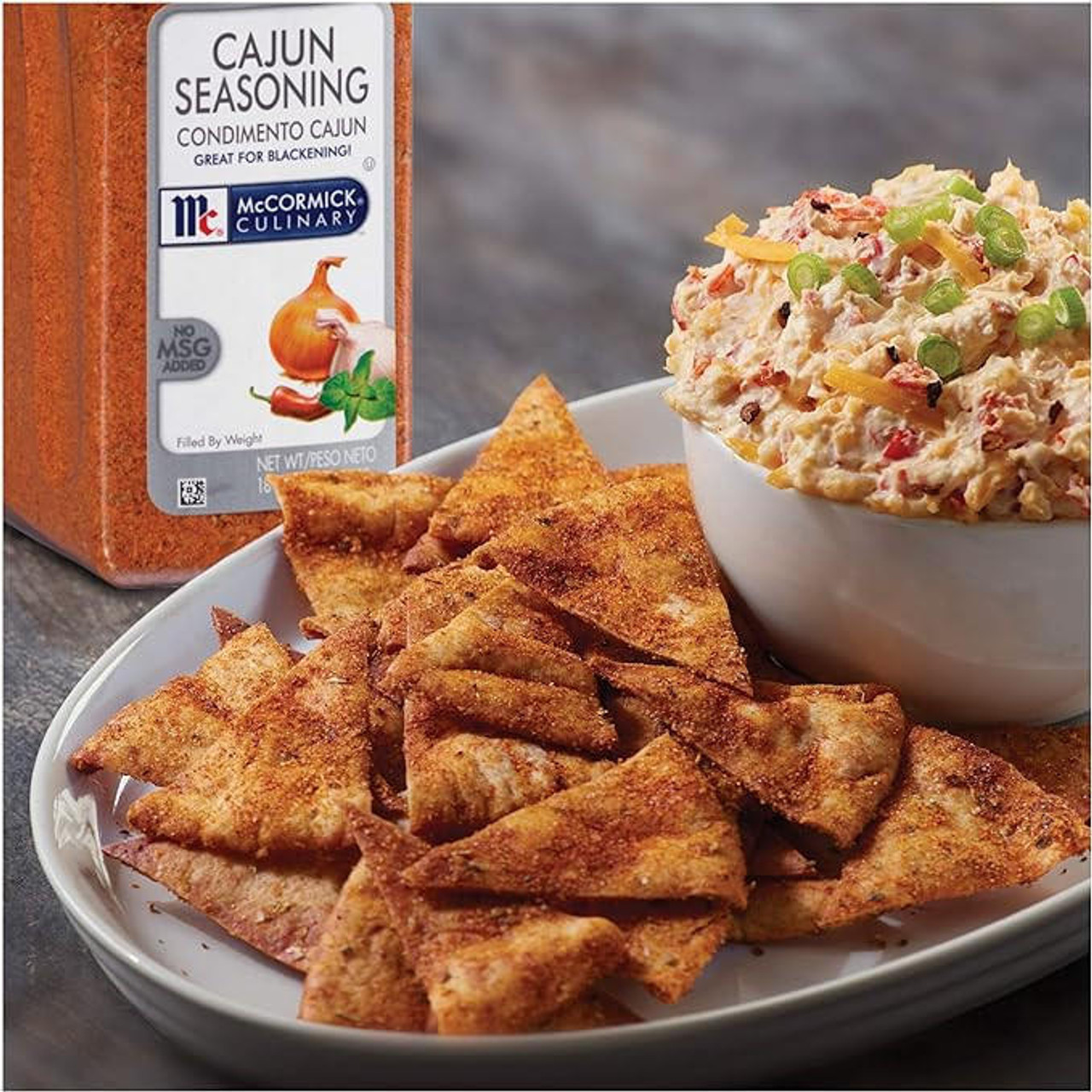  McCormick Culinary Cajun Seasoning 18 oz. - Authentic Spice Blend (6/Case) 