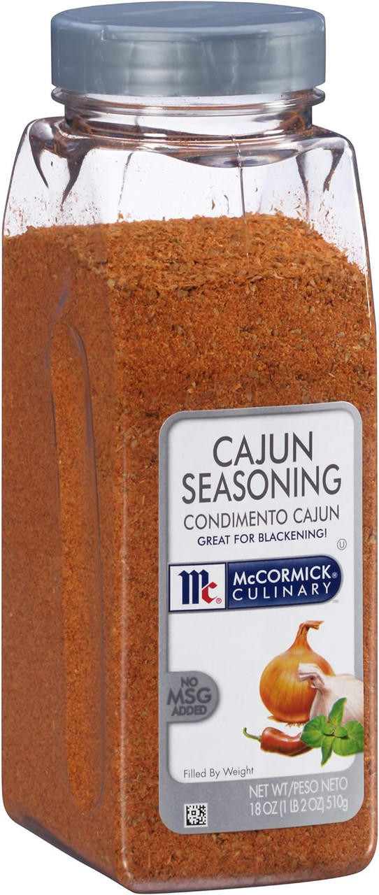  McCormick Culinary Cajun Seasoning 18 oz. - Authentic Spice Blend (6/Case) 