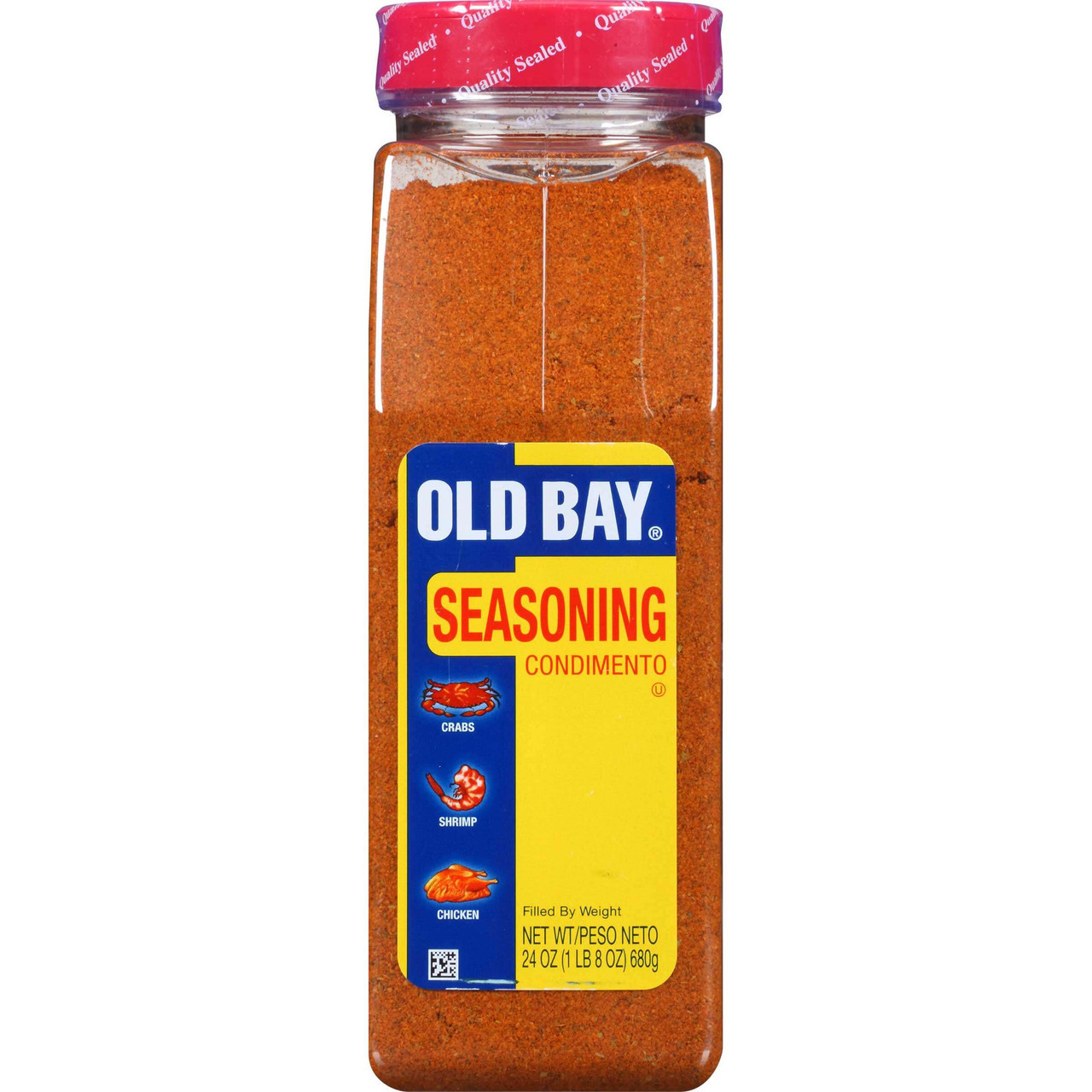 Old Bay Seasoning, 24 oz. - 6/Case - Classic Blend of 18 Herbs and Spices - Chicken Pieces