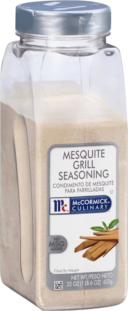 McCormick Culinary Mesquite Grill Seasoning, 22 oz. - 6/Case for Grilled Meats - Chicken Pieces