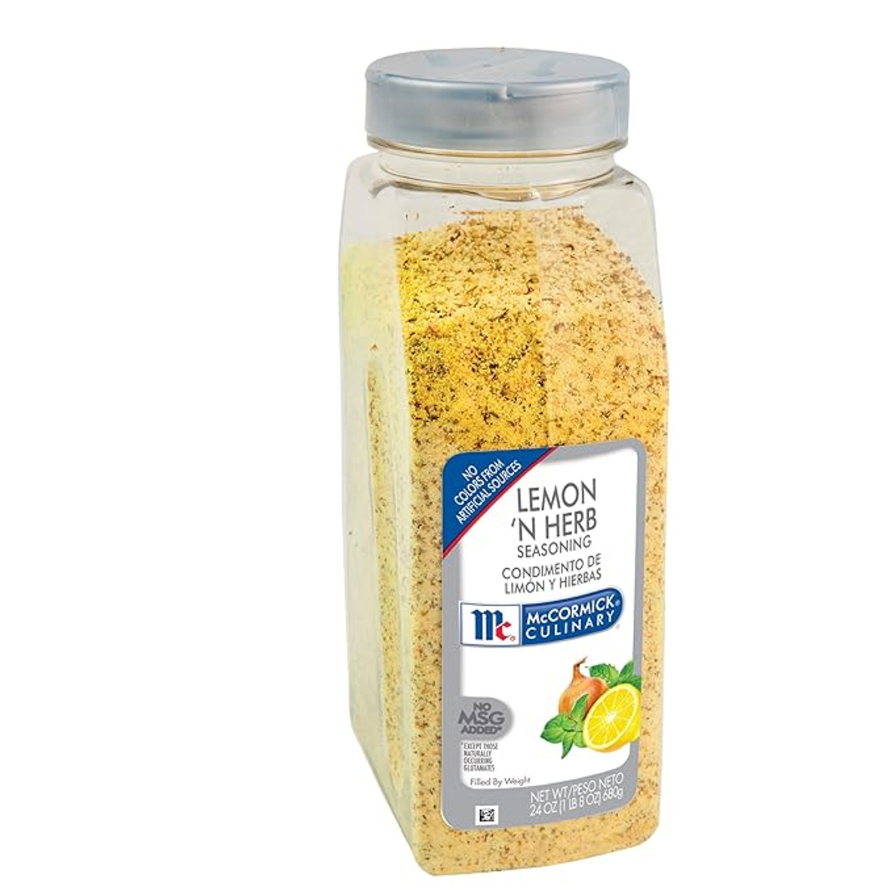 McCormick Culinary Lemon 'N Herb Seasoning, 24 oz. - 6/Case Fresh Citrus Flavor - Chicken Pieces