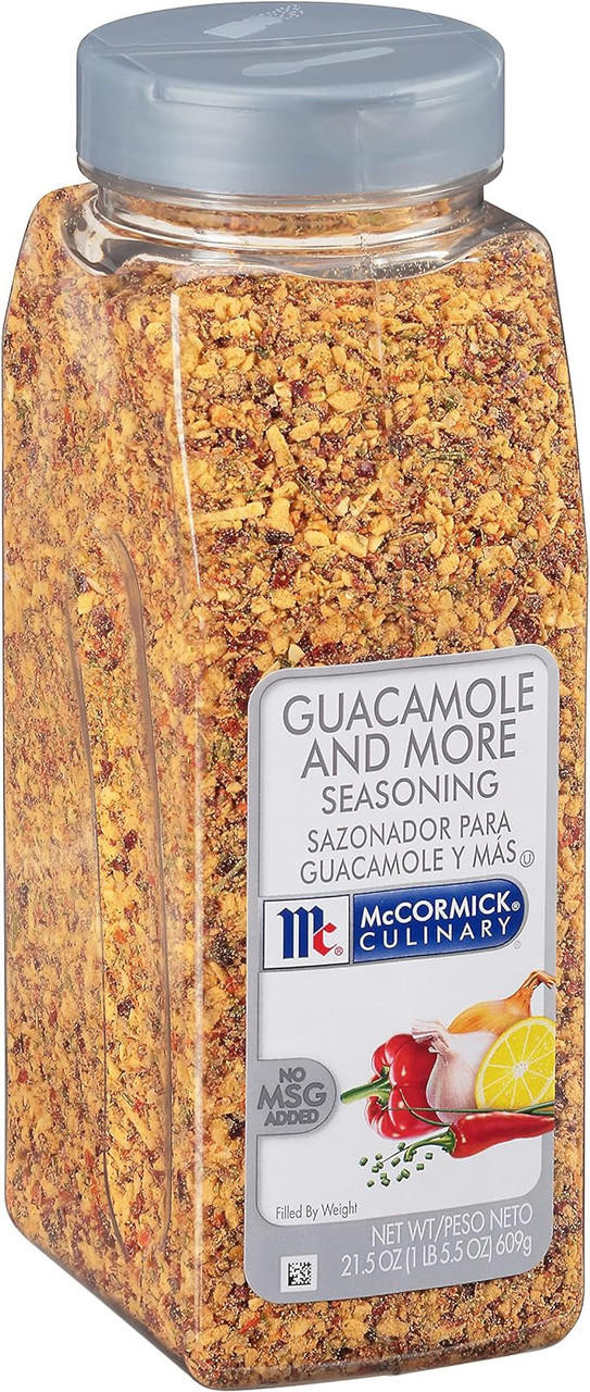  McCormick Flavorful Culinary Guacamole and More Seasoning, 21.5 oz. - 6/Case 