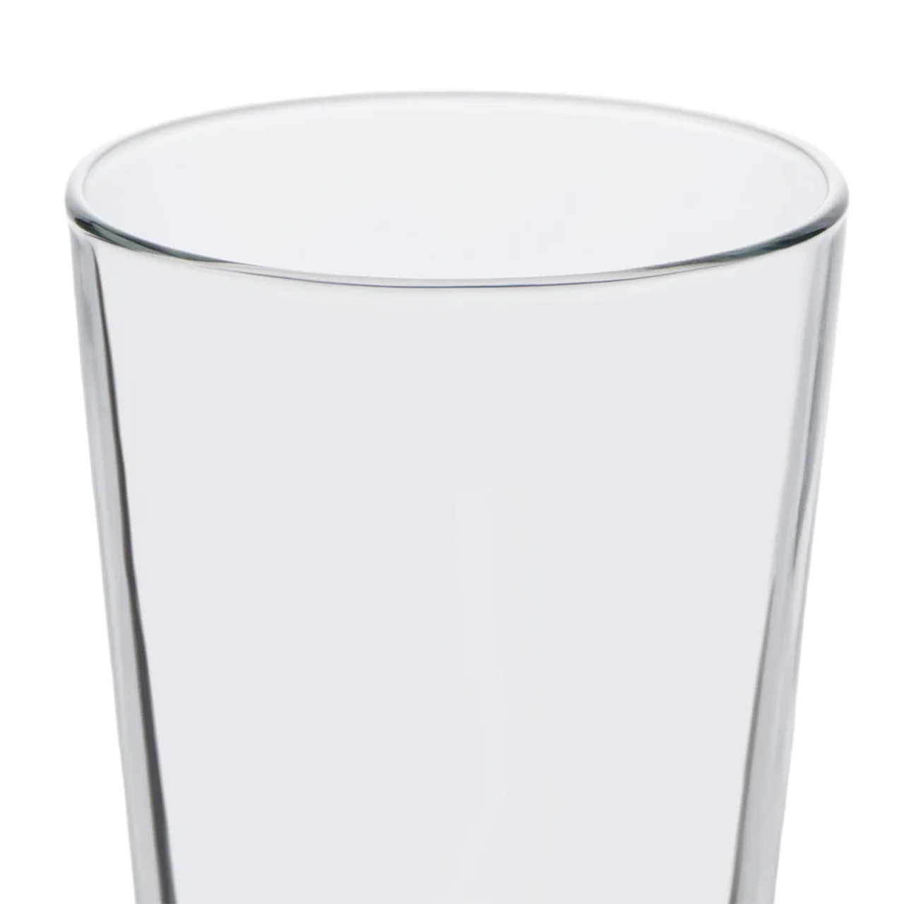 Libbey 1639HT 16 oz Pint Glass / Mixing Glass - DuraTuff Treated (24/Case) - Chicken Pieces