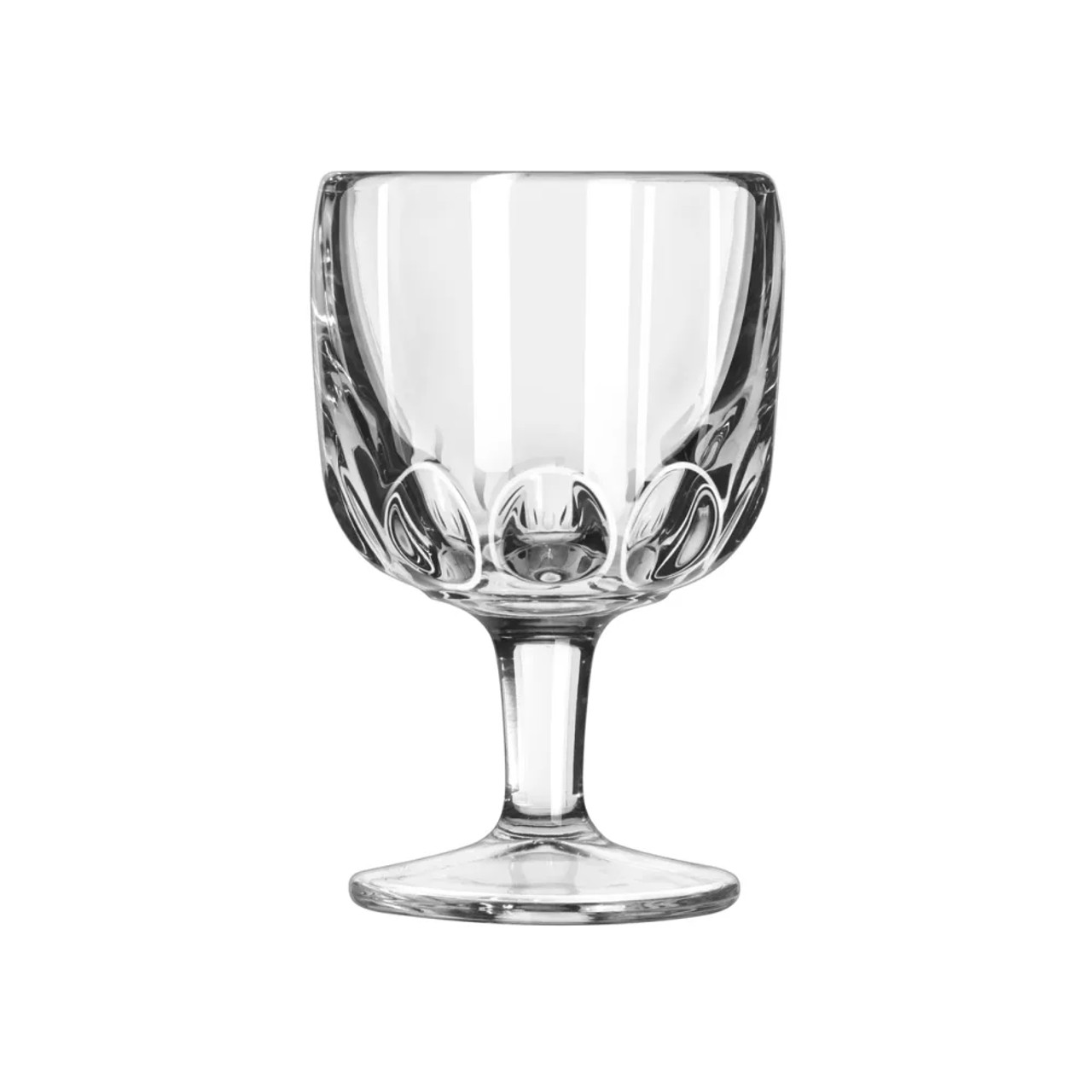 Libbey 5212 12 oz Hoffman House Goblet Glass, Clear, Elegant Design, 12/Case - Chicken Pieces