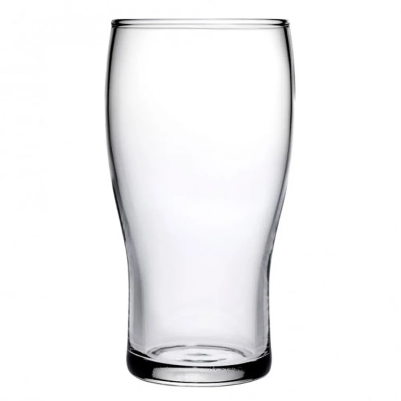 Anchor 90243 20 oz Tulip Beer Glass, Clear, Rim-Tempered, Tulip Design, 12/Case - Chicken Pieces