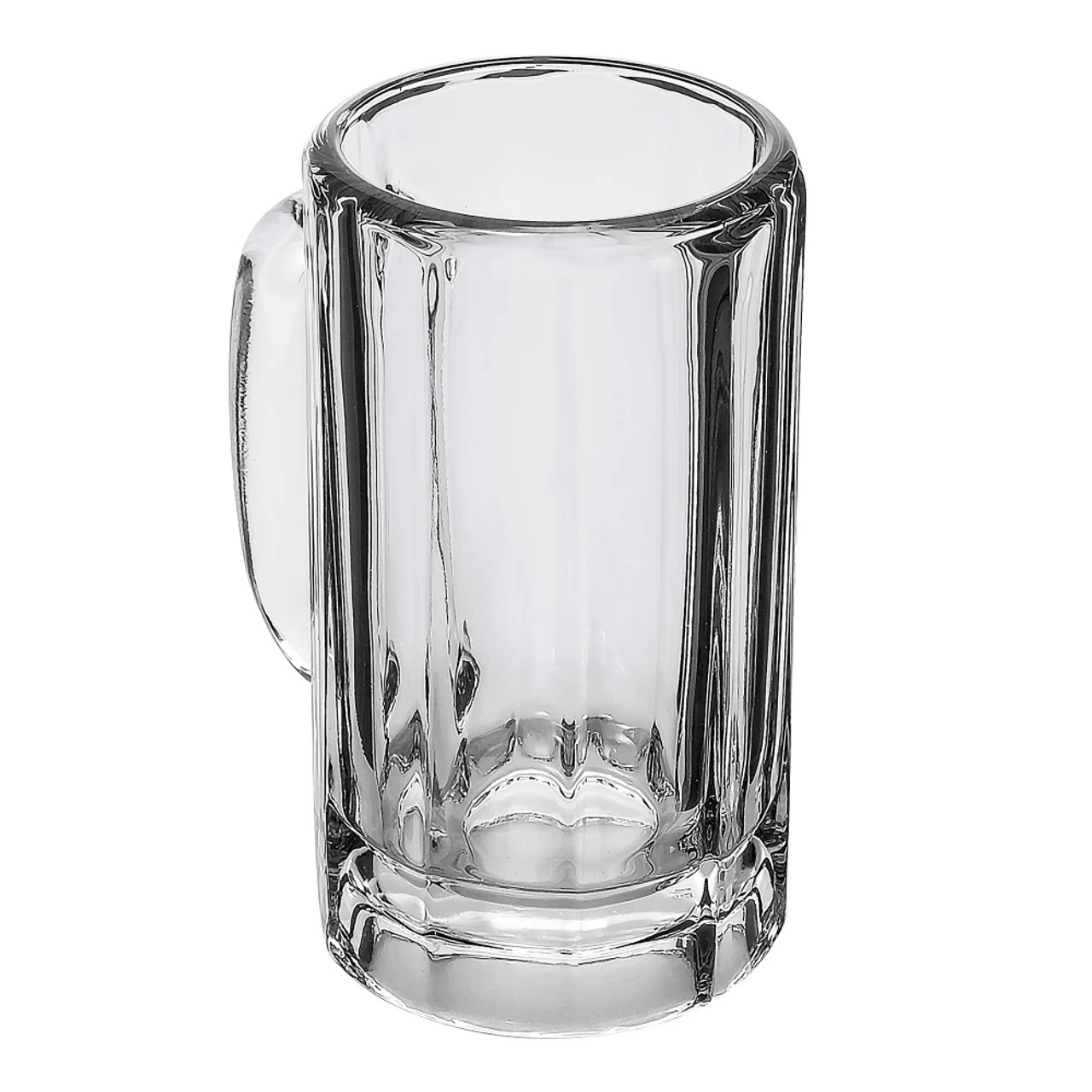 Libbey 5020 16 oz Paneled Glass Mug, Mugs and Tankards Series, 12/Case - Chicken Pieces