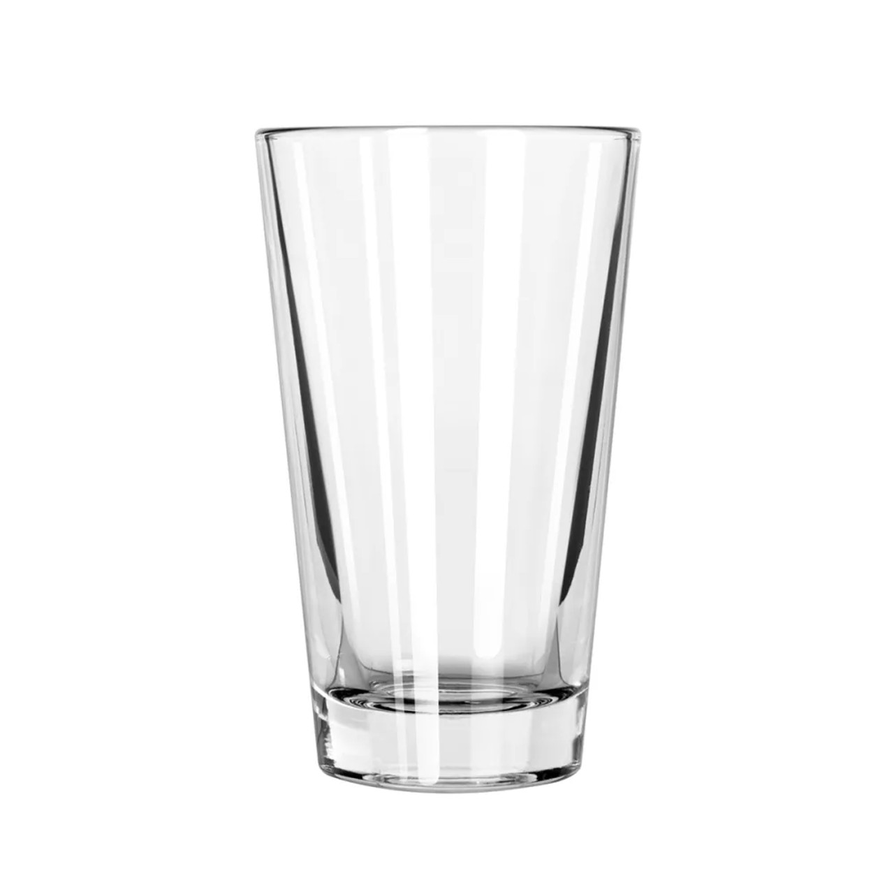Libbey 15141 14 oz Pint Glass / Cooler Mixing Glass, DuraTuff Treated, 24/Case - Chicken Pieces