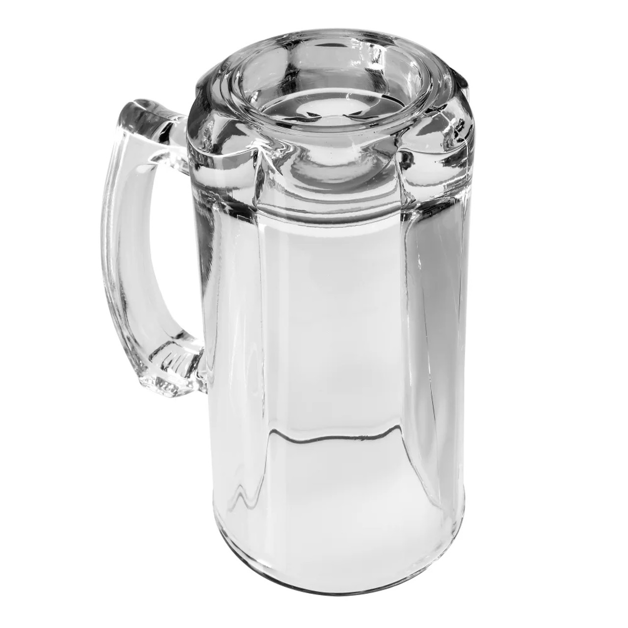 Libbey 5206 12 oz Glass Beer Mug / Stein Beverage service (12/Case) - Chicken Pieces