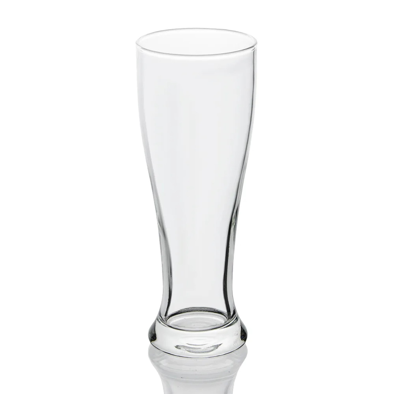 Libbey 1604 16 oz Pilsner Glass - Flared Bottom for Enhanced Beer (24/Case) - Chicken Pieces