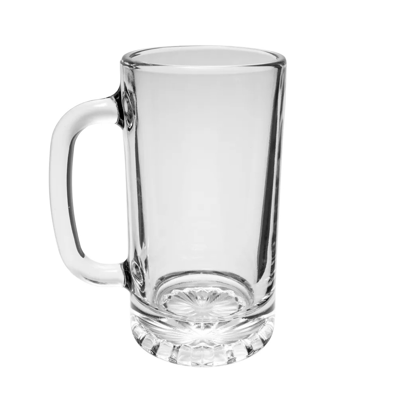 Libbey 5092 16 oz Tankard Starburst Mug - Comfortable Grip (12/Case) - Chicken Pieces