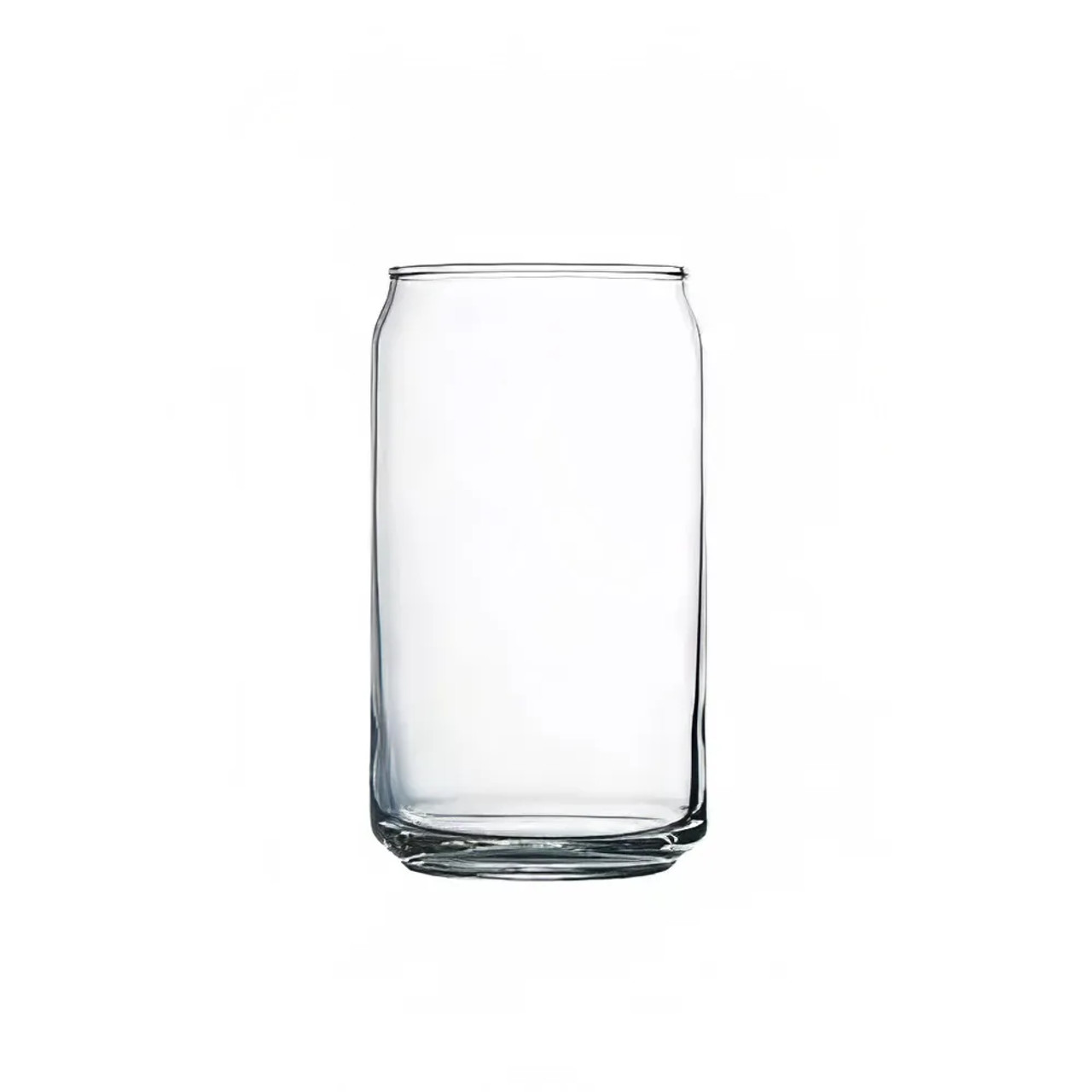 Arcoroc E5458 16 oz Beer Can Glass - Can-Shaped Design (36/Case) - Chicken Pieces