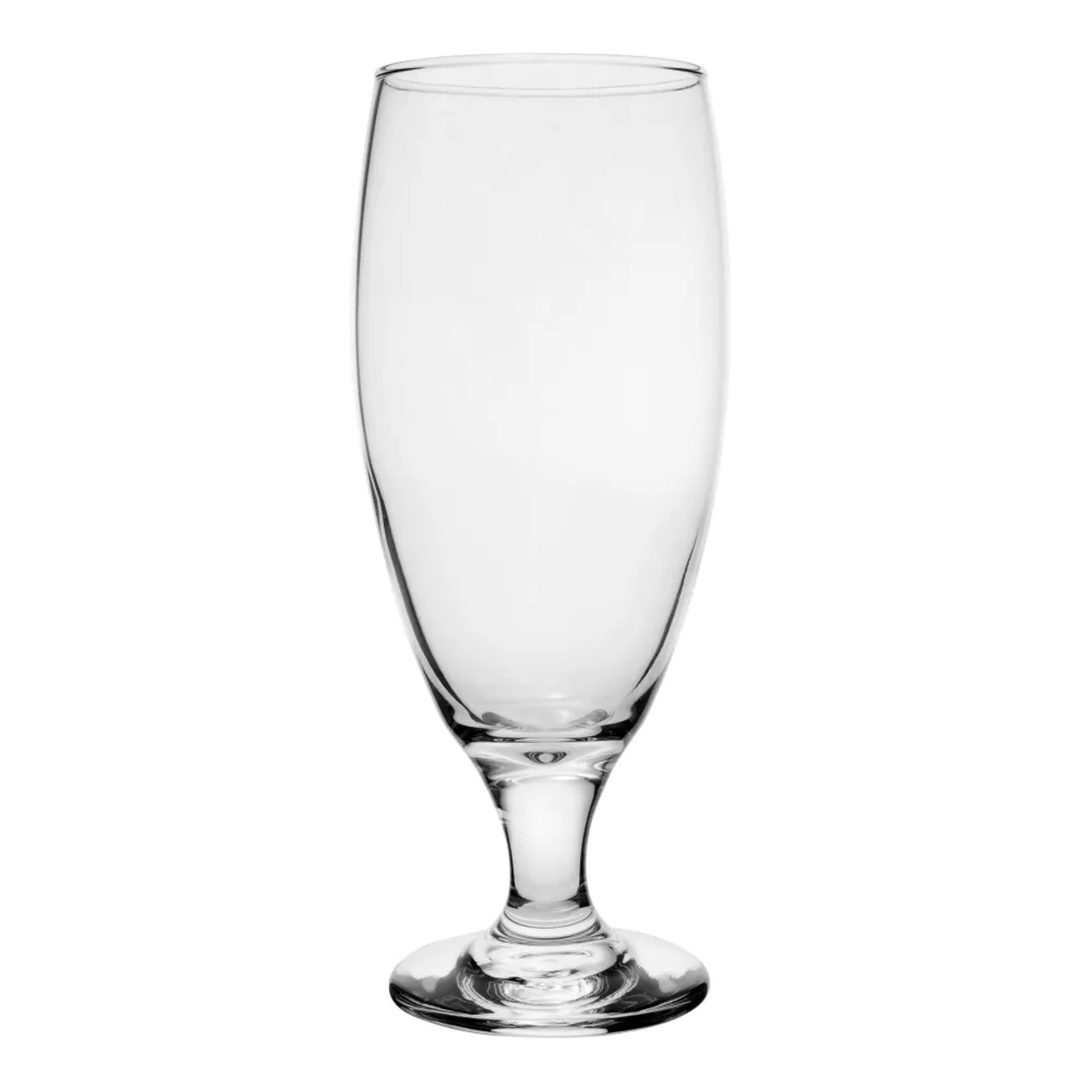 Libbey 3804 16 oz Embassy Pilsner Glass - Safedge Rim & Foot (24/Case) - Chicken Pieces