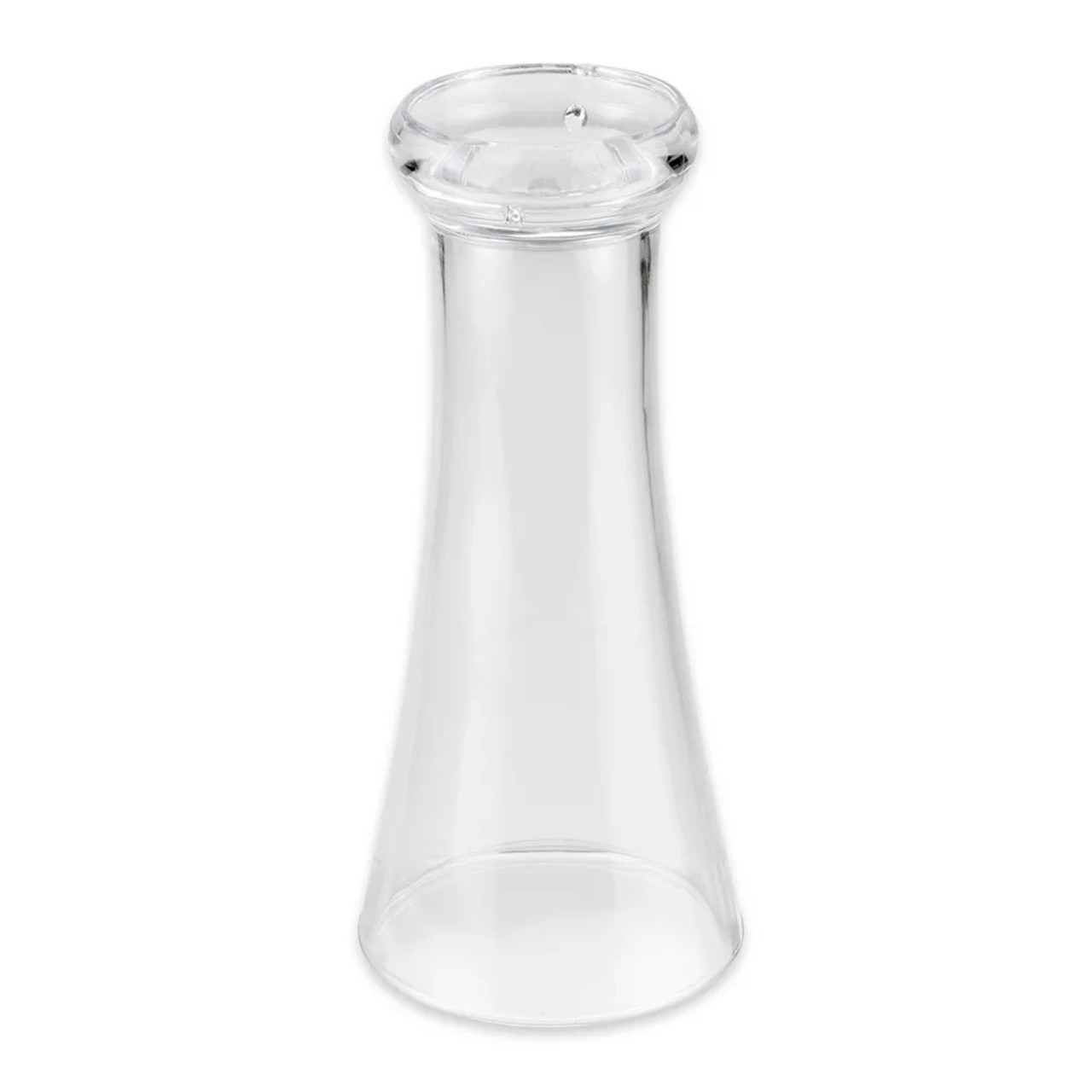 GET P-12-1-CL 12 oz Clear Plastic Pilsner Glass - Durable SAN (24/Case) - Chicken Pieces