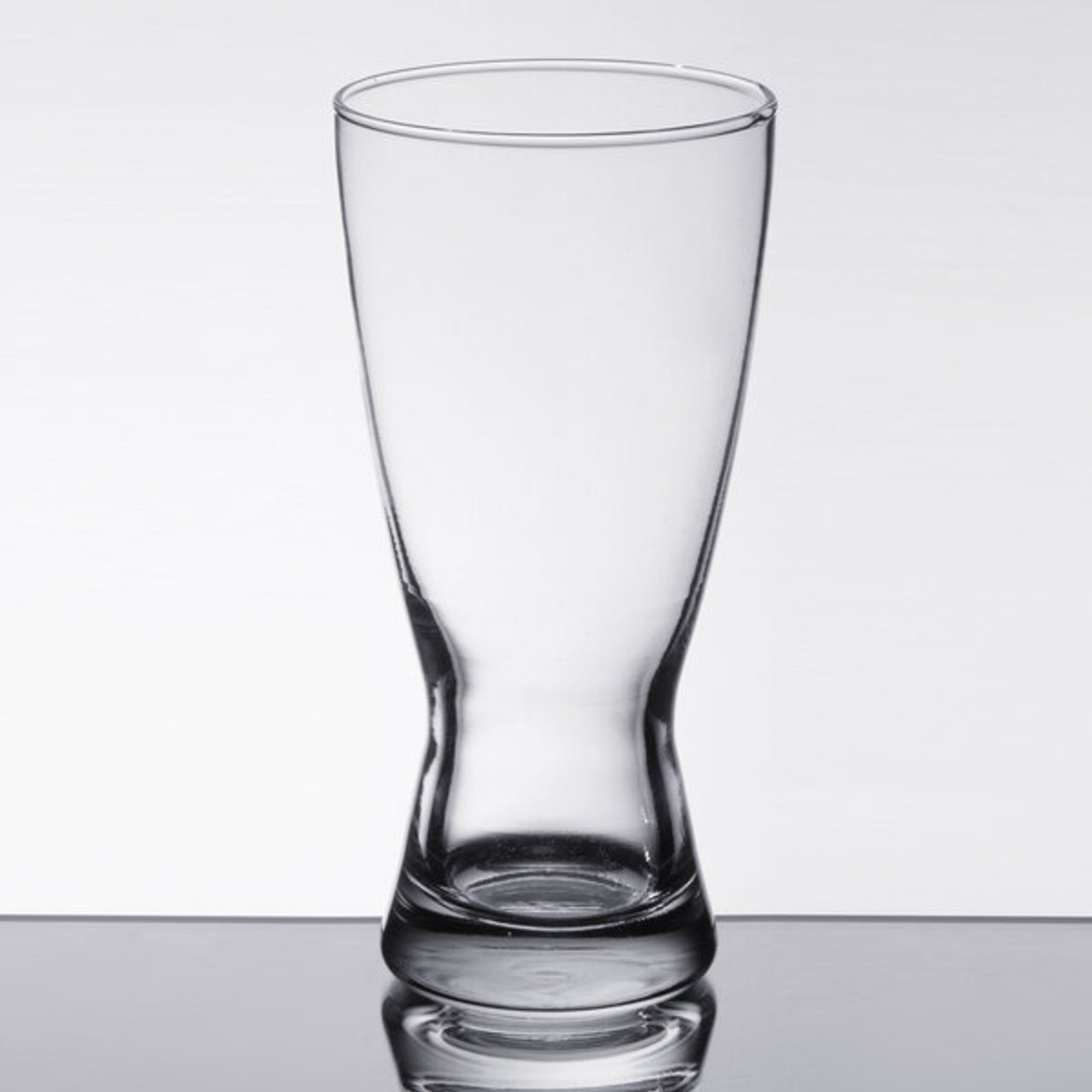 Libbey 183 15 oz Hourglass Design Pilsner Glass - Chip-Resistant (36/Case) - Chicken Pieces