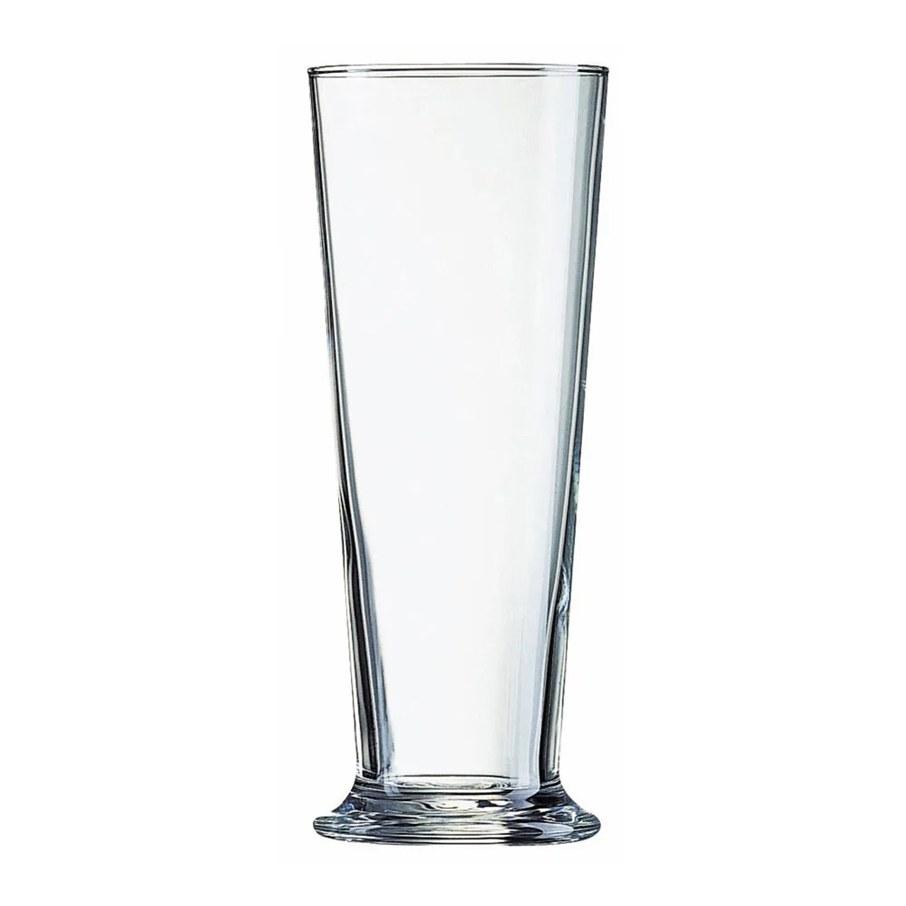 Arcoroc H9211 18 1/2 oz Linz Pilsner Glass - Clear Glass (24/Case) - Chicken Pieces