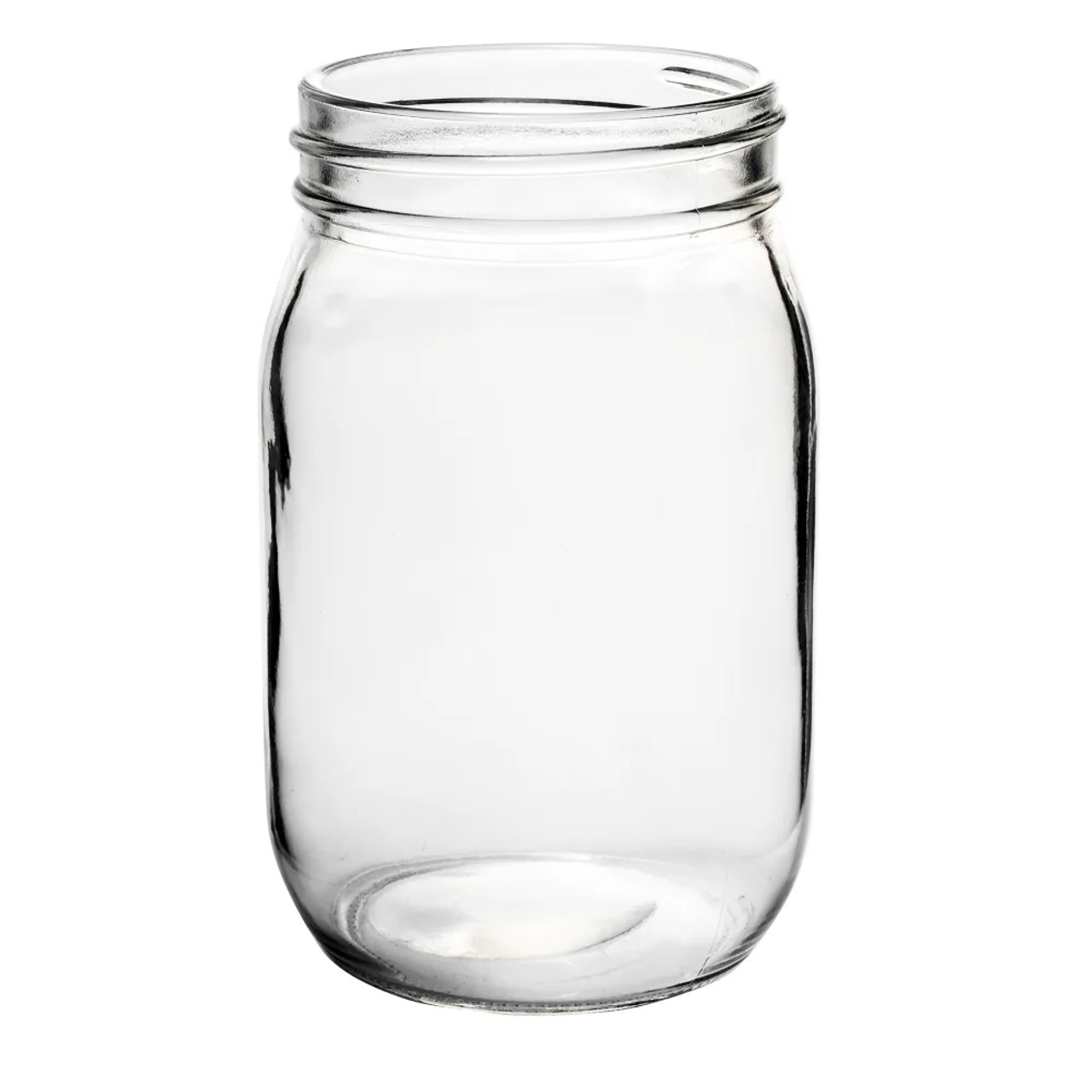 Libbey 92103 16 oz Drinking Jar (12/Case) - Rustic Glassware for Cocktails - Chicken Pieces