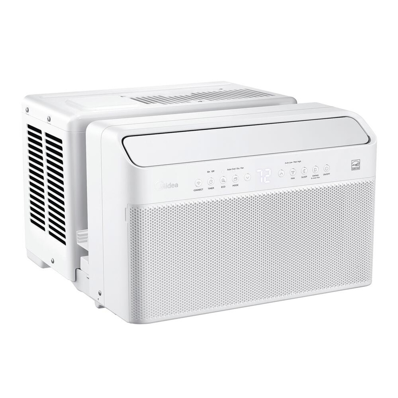 Midea U 8,000 BTU 115-Volt Window Air Conditioner - Quiet, and Smart Cooling - Chicken Pieces