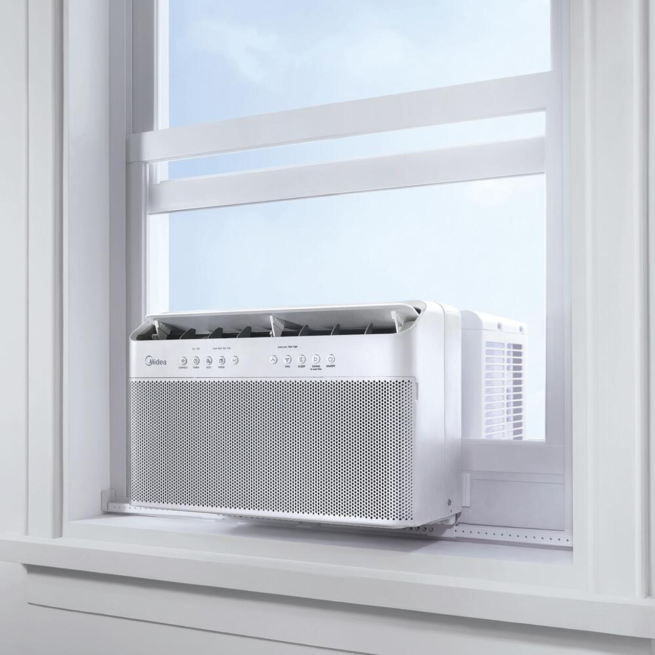 Midea U 12,000 BTU 115-Volt Window Air Conditioner - Powerful, and Smart Cooling - Chicken Pieces