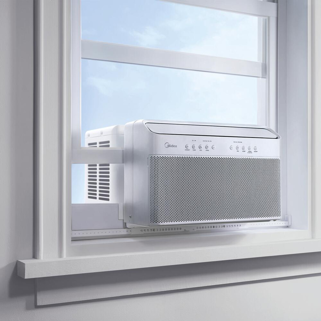 Midea U 12,000 BTU 115-Volt Window Air Conditioner - Powerful, and Smart Cooling - Chicken Pieces