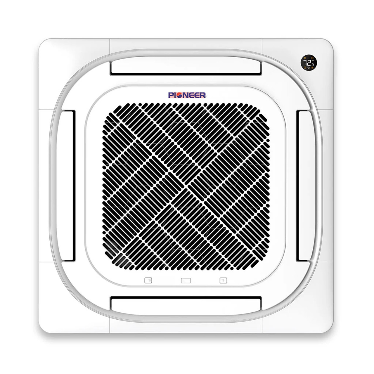 Pioneer® Multi Zone 24,000 BTU Quantum Series Ceiling Cassette Indoor Section Split Inverter++ Air Conditioner Heat Pump 230V - Chicken Pieces