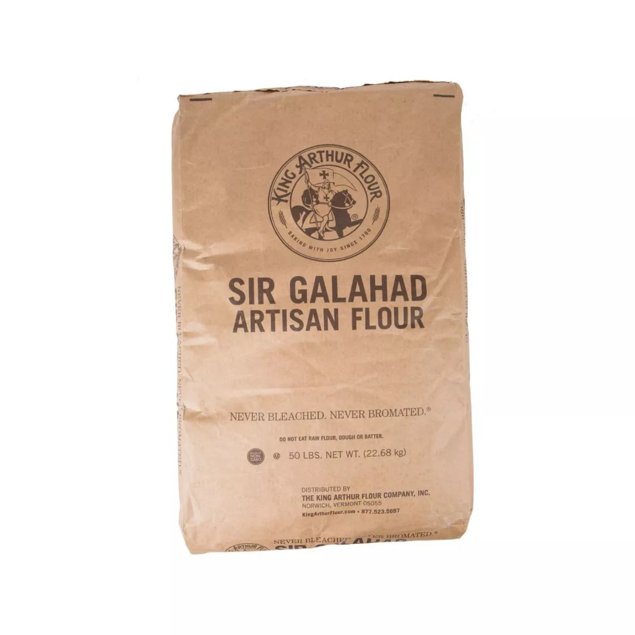 King Arthur Flour Sir Galahad 50 lb. Artisan Flour - Premium Quality - Chicken Pieces