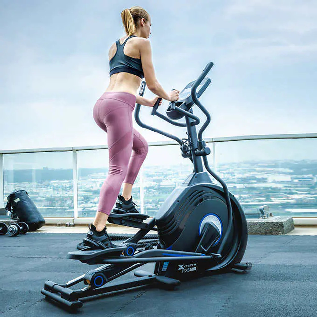 Xterra FSX3500 Elliptical Trainer - Advanced Features for Every Fitness Level - Chicken Pieces