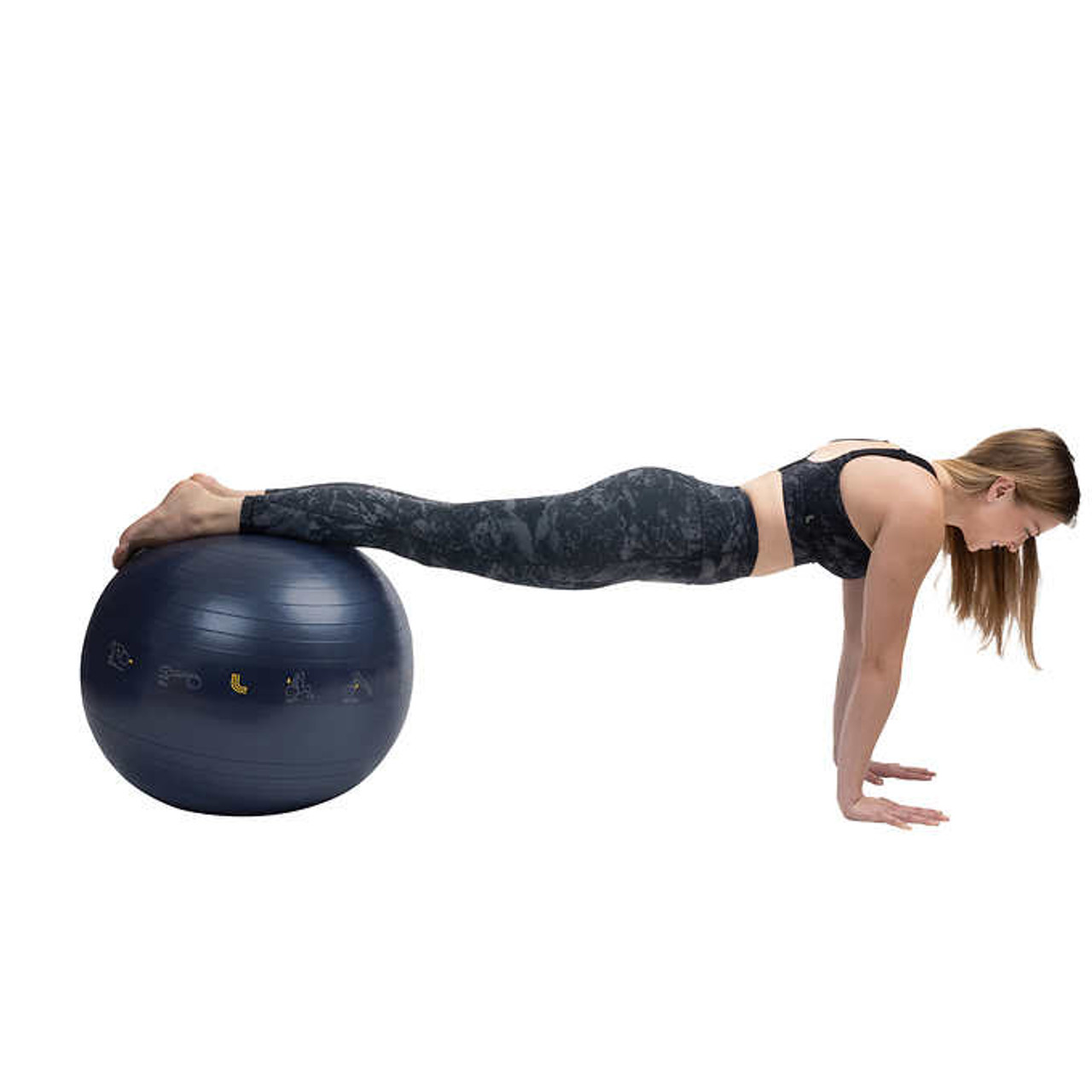 Lolë Prima Balance Ball Duo - Enhance Workouts and Improve Back Health - Chicken Pieces