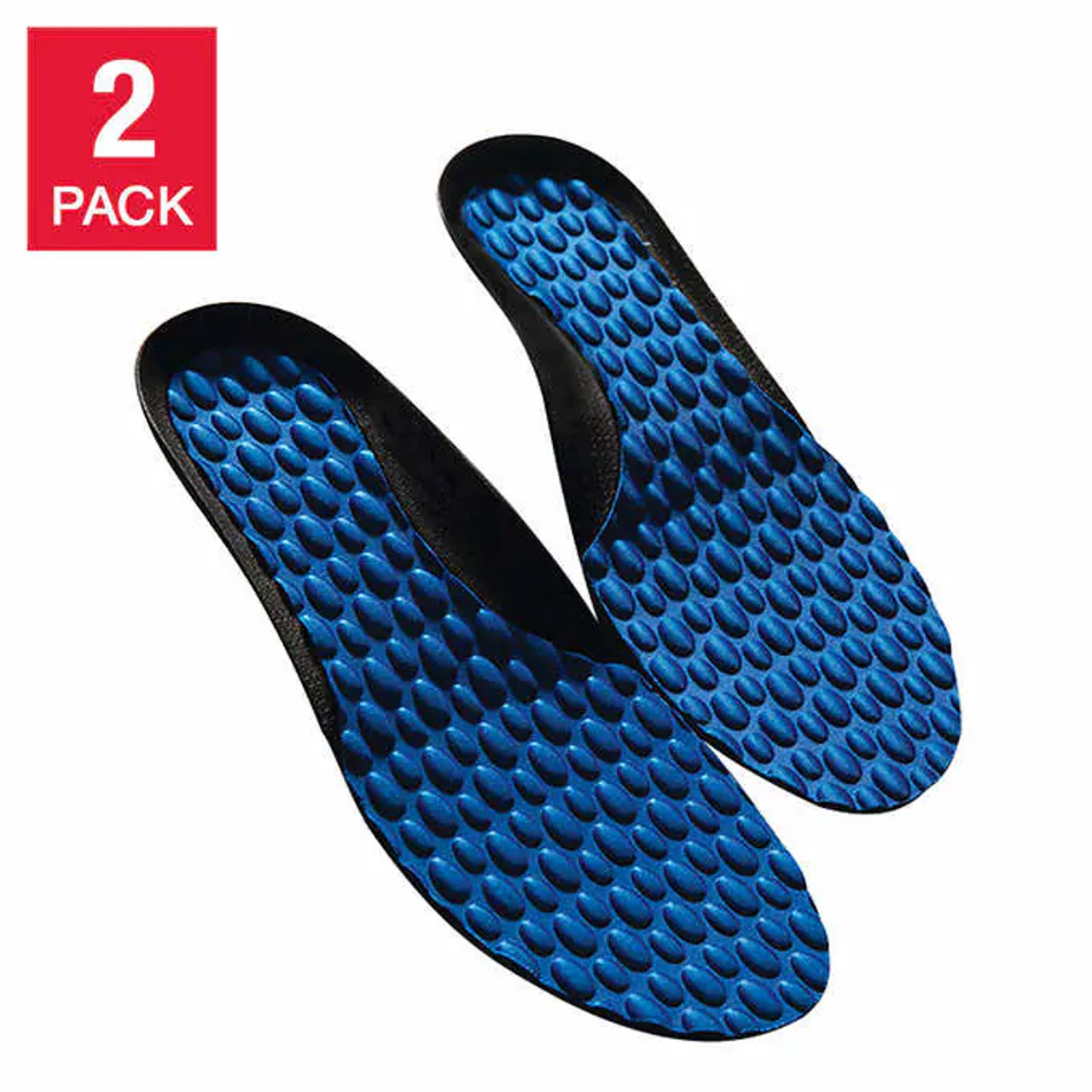 Copper Fit Zen Step Insoles, 2-Pack - Enhanced Comfort for All-Day Wear - Chicken Pieces