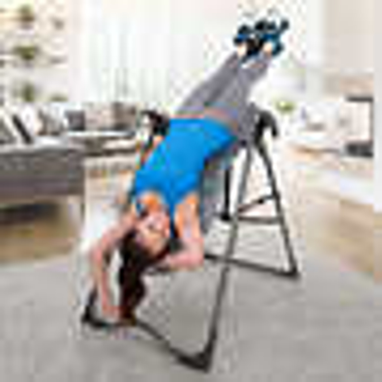 Teeter Fitspine X1F Inversion Table - Premium Inversion Therapy with FitSpine FlexTech Bed - Chicken Pieces